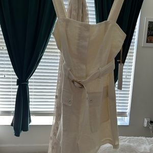 House of Harlow white jumpsuit